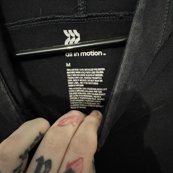 All in Motion Charcoal‎ Women's Hoodie - Picture 3 of 4